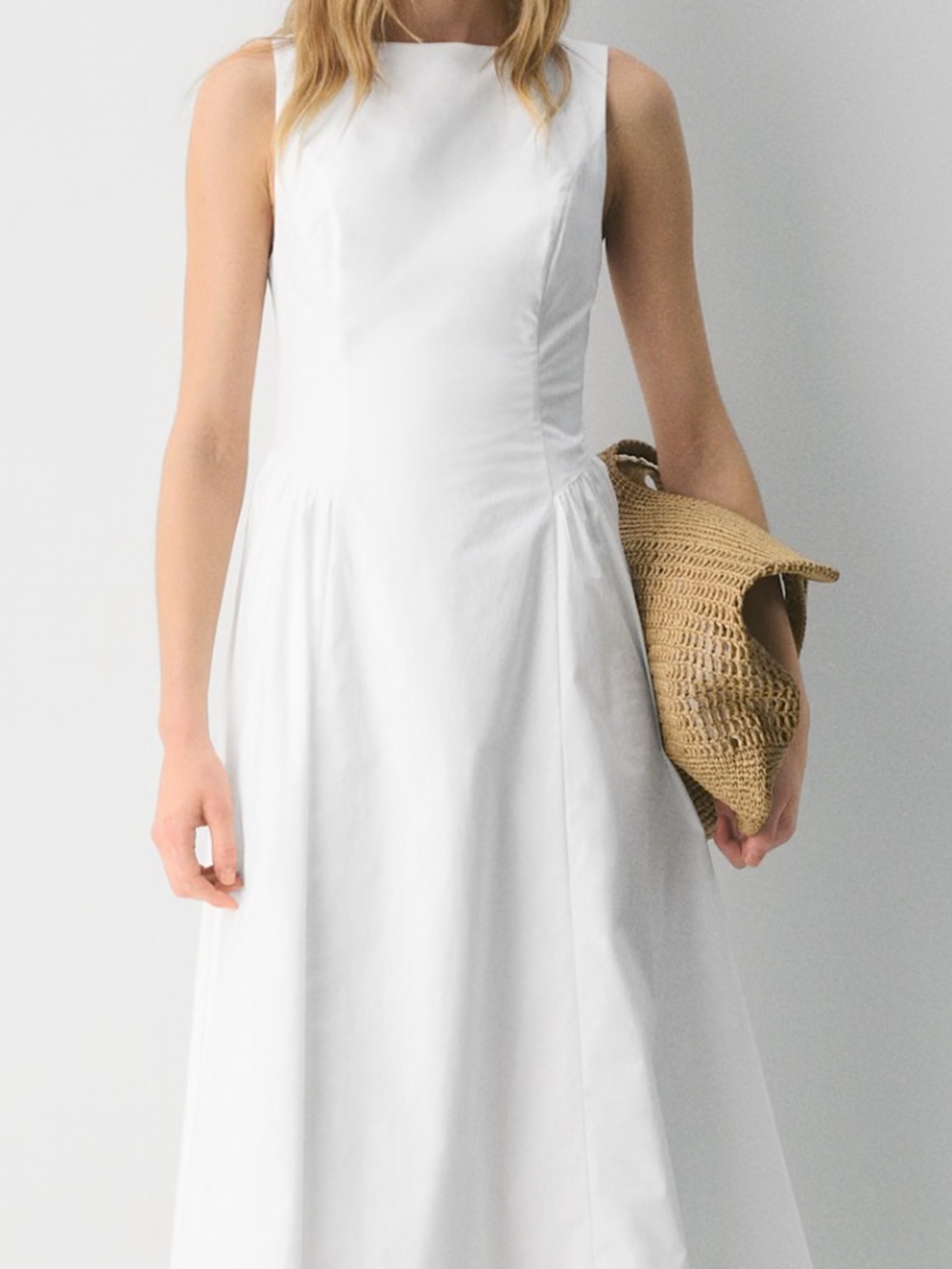 Aritzia Wilfred Tina Poplin Dress